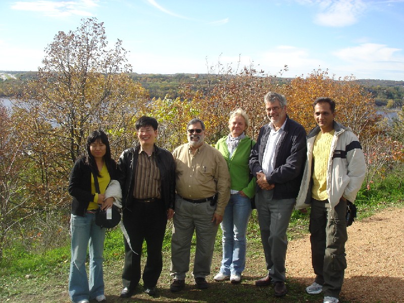 Wisconsin 대학교수와 함께 - 허드슨 강변
