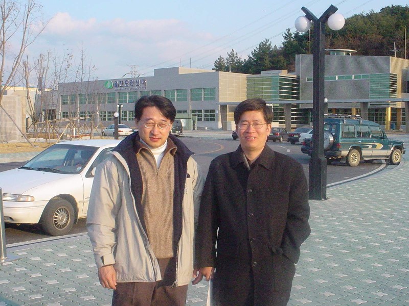 울진원전에서 임광희 교수와 함께