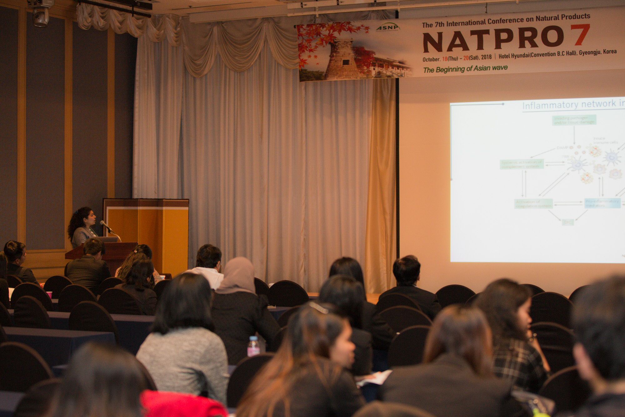 2018년 아시아천연물학회 - 발표