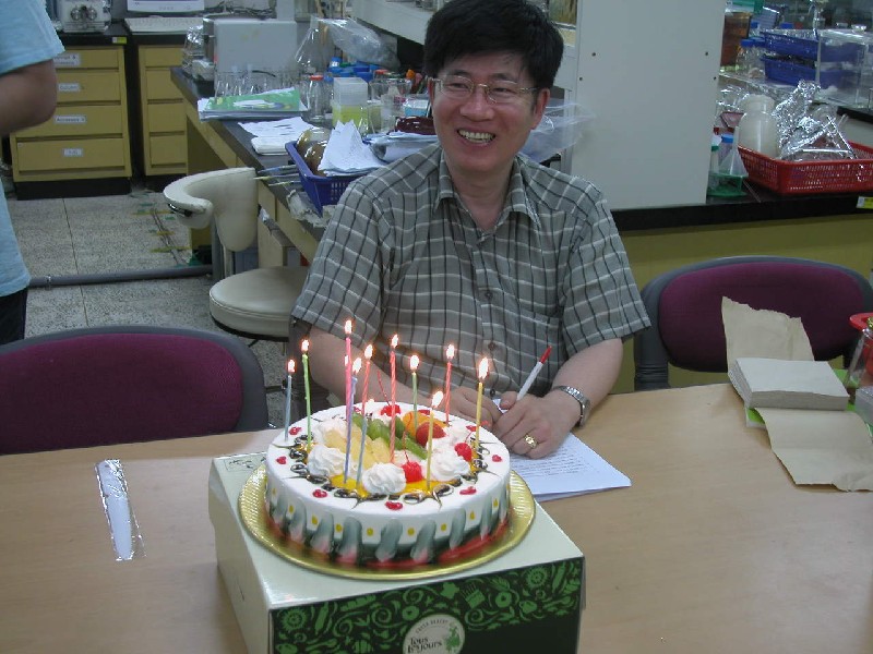 07년 교수님 생신